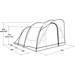 Outwell - Sky 5 - Gruppenzelt