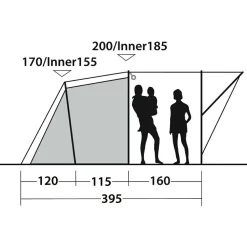 Outwell - Sky 5 - Gruppenzelt