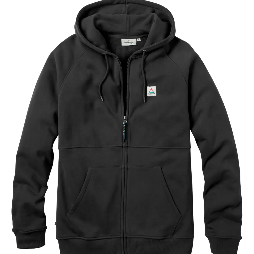 Passenger - Heritage Full Zip Recycled Cotton Hoodie - Sweat- & Trainingsjacke