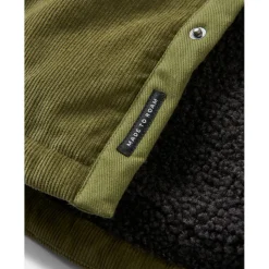 Passenger - Kodiak 2.0 Sherpa Lined Cord Overshirt - Hemd