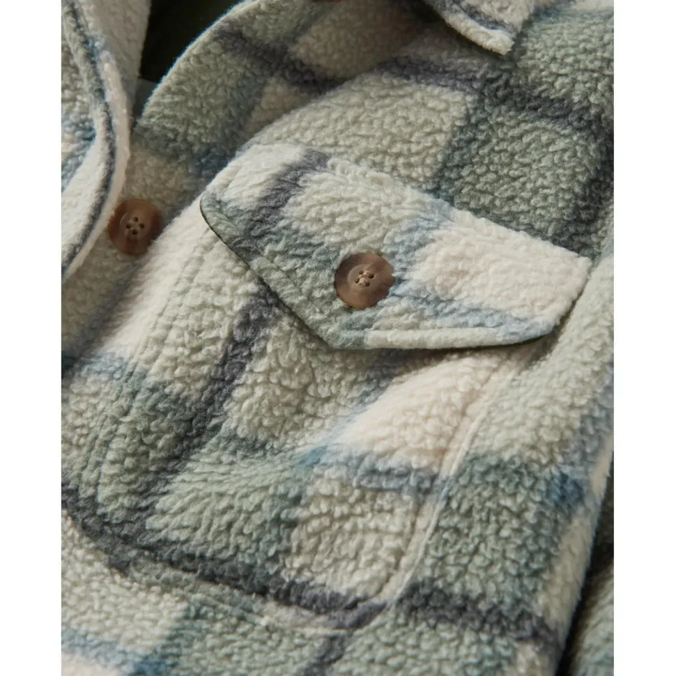 Passenger - Women's Cloudy Recycled Sherpa Fleece Shirt - Fleecejacke