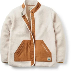 Passenger - Women's Clover Recycled Cotton-Lined Sherpa Fleece - Fleecejacke