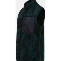Peak Performance - Graphic Pile Vest - Fleeceweste
