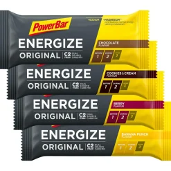 PowerBar - Energize 3+1 Multipack Choco/Cookies/Berry/Banana - Energieriegel