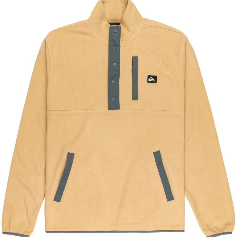 Quiksilver - No Destination Half Snap - Fleecepullover