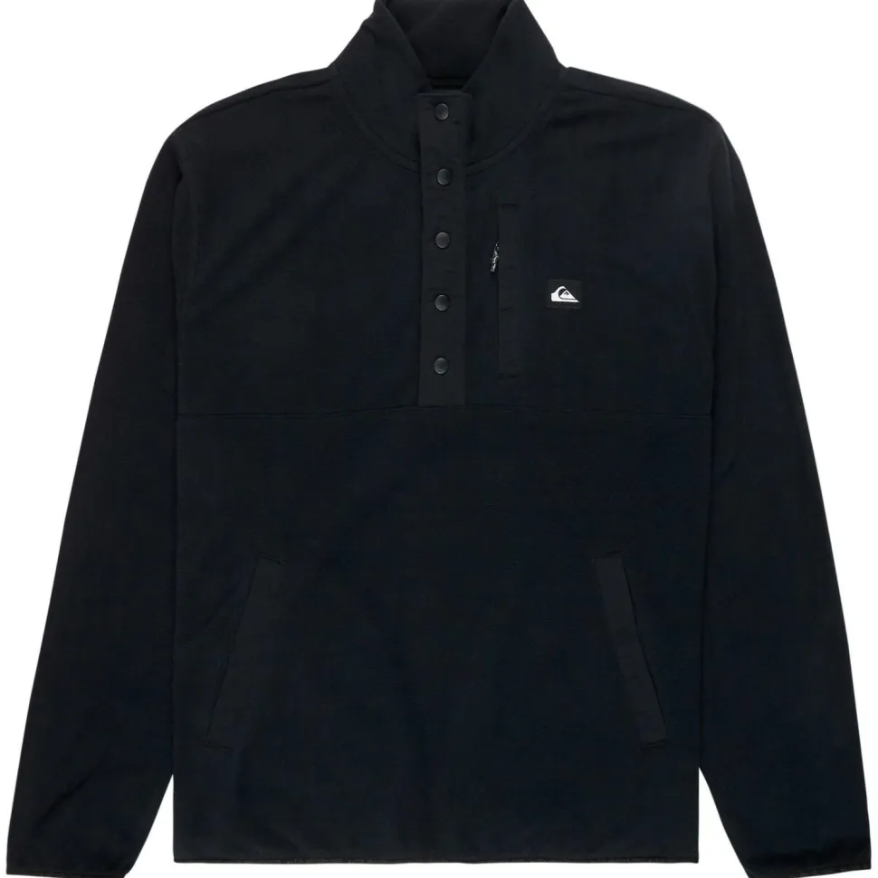 Quiksilver - No Destination Half Snap - Fleecepullover