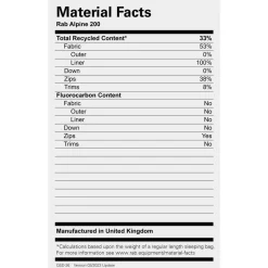 Rab - Alpine 200 - Daunenschlafsack