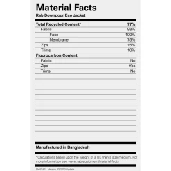 Rab - Downpour Eco Jacket - Regenjacke