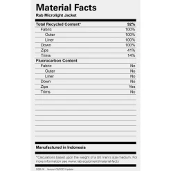 Rab - Microlight Jacket - Daunenjacke