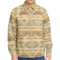 Revolution - Zipped Overshirt Aztec - Hemd