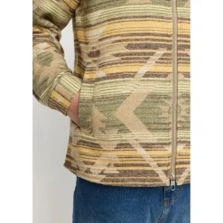 Revolution - Zipped Overshirt Aztec - Hemd