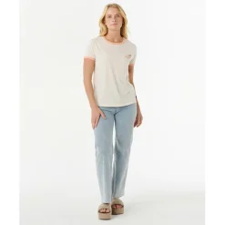 Rip Curl - Women's Swell Lines Ringer Tee - T-Shirt