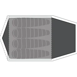 Robens - Footprint Lago Flex 4 - Zeltunterlage