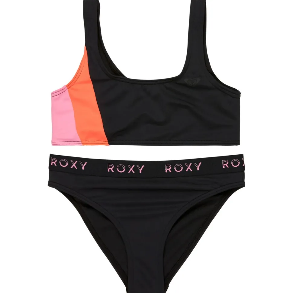 Roxy - Girl's Colorblock Bralette Set - Bikini