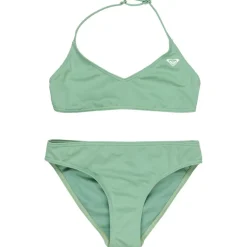 Roxy - Girl's Solid Active Triangle Bra Set - Bikini