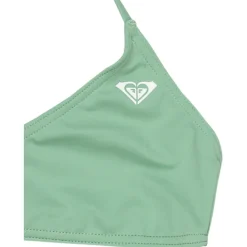 Roxy - Girl's Solid Active Triangle Bra Set - Bikini