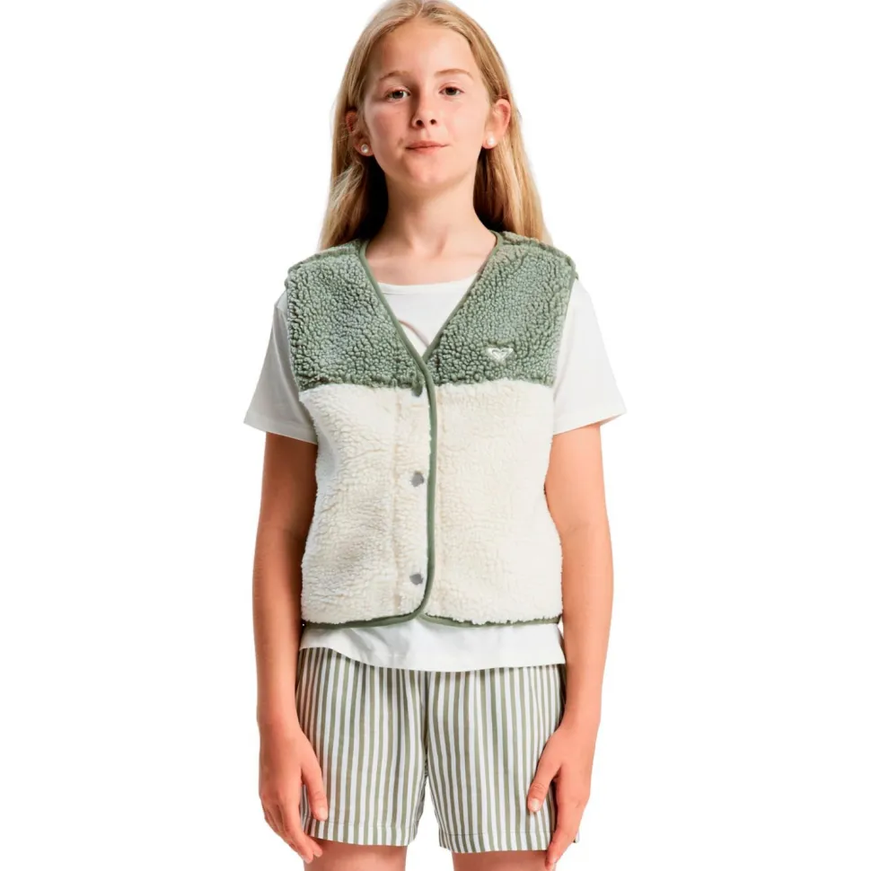 Roxy - Kid's Iconic Color Block - Fleeceweste