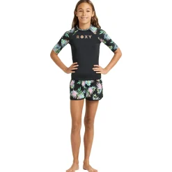 Roxy - Kid's Roxy Active RG S/S Lycra - Lycra