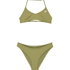 Roxy - Kid's Solid Active RG Tri Bra Set - Bikini