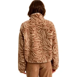 Roxy - Women's Blurry Cloud Print - Fleecejacke