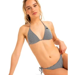 Roxy - Women's Gingham Tiki Triangle - Bikini-Top