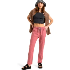 Roxy - Women's On The Seashore Linen Cargo Trousers - Freizeithose