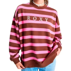 Roxy - Women's Strictly Stripes Oversized - Pullover