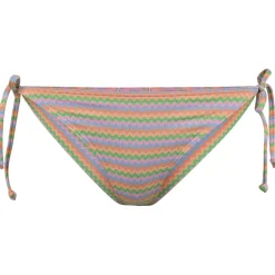 Roxy - Women's Wavy Stripe Cheeky Tie Side - Bikini-Bottom