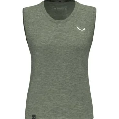Salewa - Women's Eagle Minilogo Alpine Merino Tank Top - Merinoshirt
