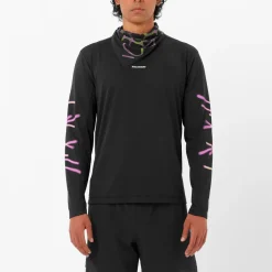 Salomon - SHKout Core L/S Tee GFX - Laufshirt