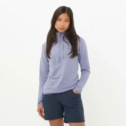 Salomon - Women's Essential Lightwarm Half Zip - Fleecepullover