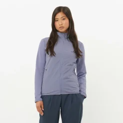 Salomon - Women's Essential Lightwarm Hybrid - Fleecejacke