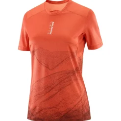 Salomon - Women's S/Lab Salomon Ultra Print - Laufshirt