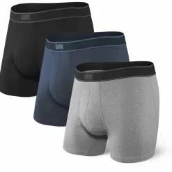Saxx - Daytripper Boxer Brief Fly 3-Pack - Kunstfaserunterwäsche