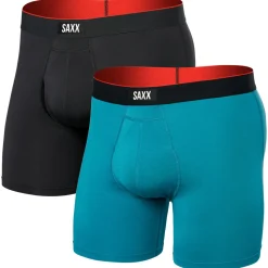 Saxx - Multi-Sport Mesh Boxer Brief Fly 2-Pack - Kunstfaserunterwäsche
