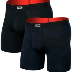 Saxx - Multi-Sport Mesh Boxer Brief Fly 2-Pack - Kunstfaserunterwäsche