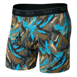 Saxx - Quest Quick-Dry Mesh Boxer Brief Fly - Kunstfaserunterwäsche