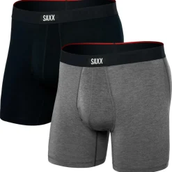 Saxx - Vibe Xtra Boxer Brief Fly 2-Pack - Kunstfaserunterwäsche