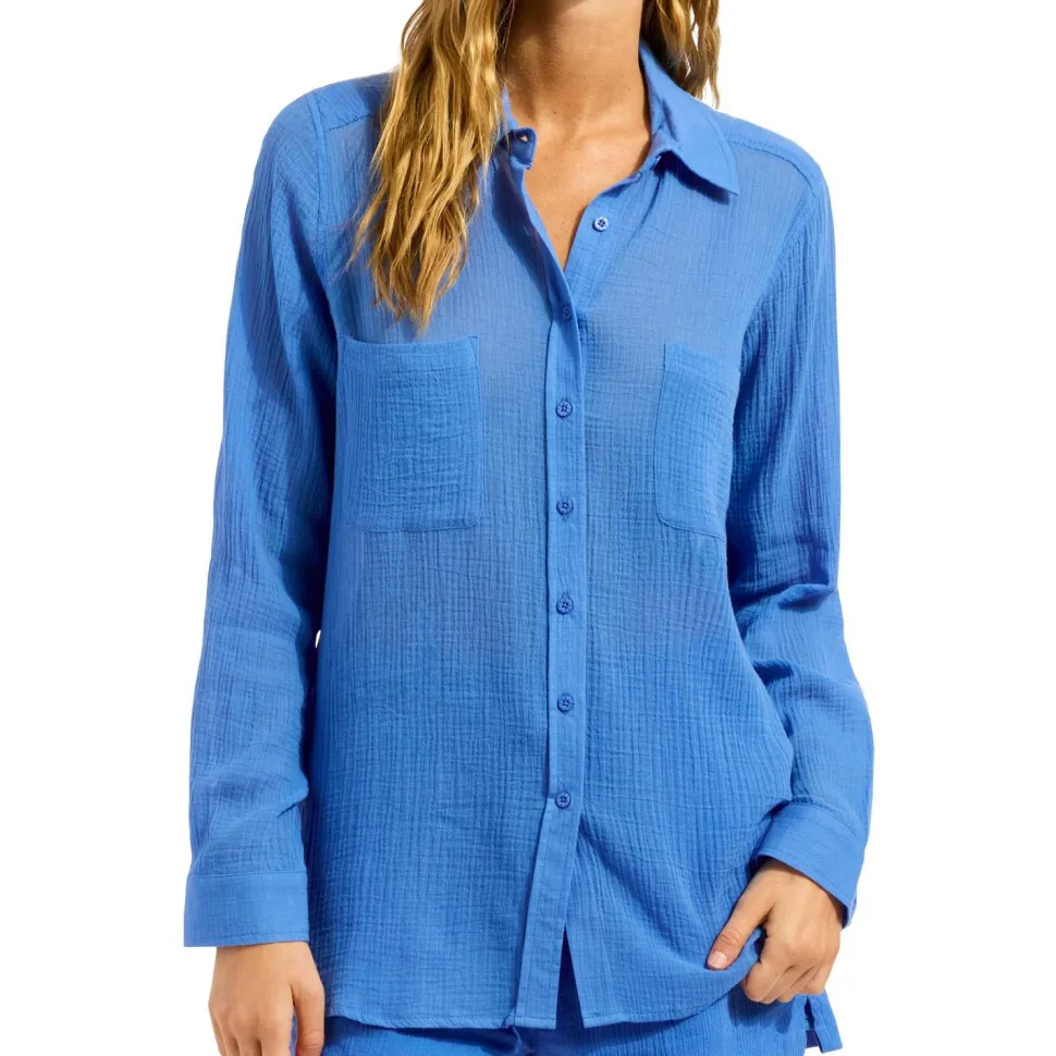 Seafolly - Breeze Beach Shirt - Hemd