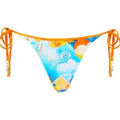 Seafolly - Women's Aquarius Reversible Tie Side Rio Pant - Bikini-Bottom