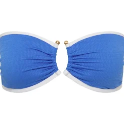 Seafolly - Women's Beach Bound Ring Front Bandeau - Bikini-Top