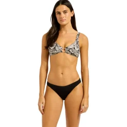 Seafolly - Women's C Shells Reversible Hipster - Bikini-Bottom