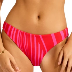 Seafolly - Women's Coastline Reversible Hipster Pant - Bikini-Bottom