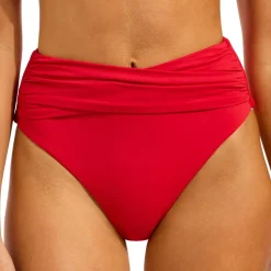Seafolly - Women's Collective High Waist Wrap Front Pant - Bikini-Bottom