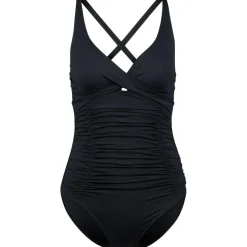 Seafolly - Women's Collective MF Gathered Wrapfront Onepiece - Badeanzug