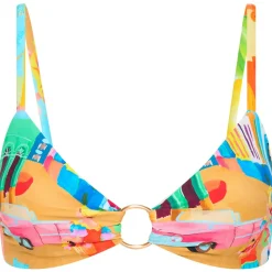 Seafolly - Women's Cuba Ring Front Bralette - Bikini-Top