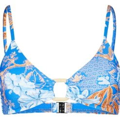 Seafolly - Women's Eden Ring Front Bralette - Bikini-Top