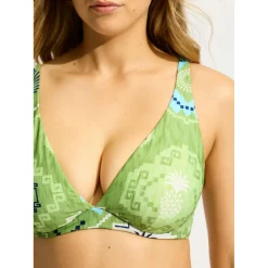 Seafolly - Women's Kasbah DD Fixed Tri Bra - Bikini-Top