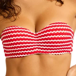 Seafolly - Women's Mesh Effect Bustier Bandeau - Bikini-Top