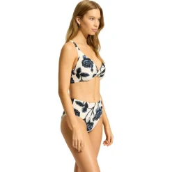 Seafolly - Women's Rococo Wrap Front F Cup Bra - Bikini-Top